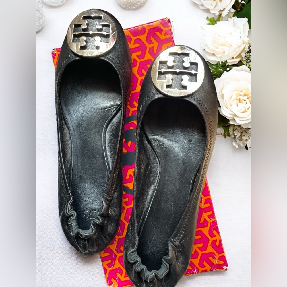 Tory Burch Reva Ballet Flats Size 8.5